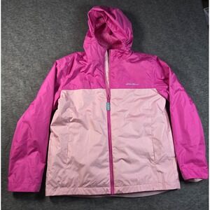 Eddie Bauder Lone Peak 3-in-1 Jacket Pink Rain Jacket Size Kids XL 16